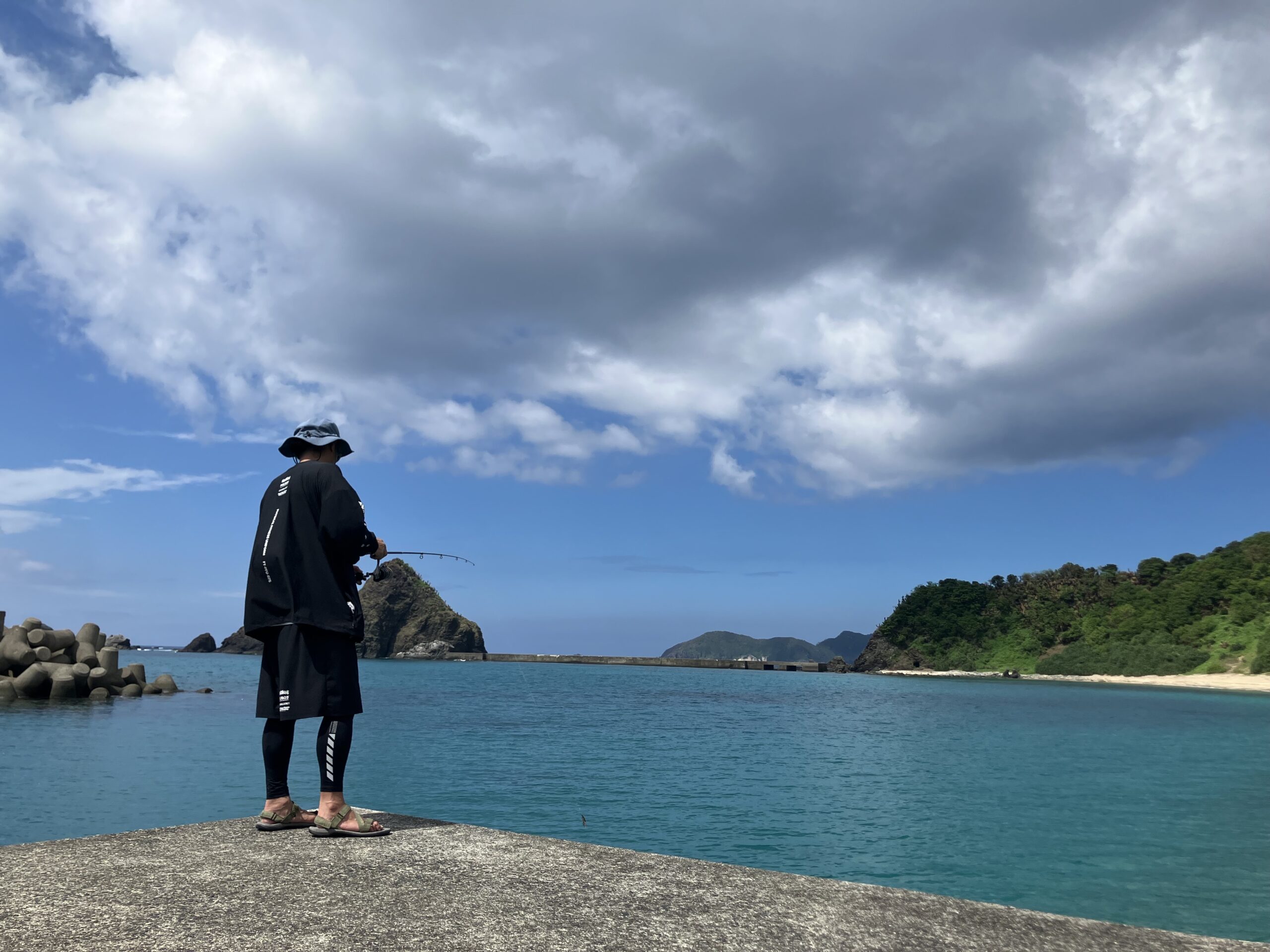 釣り場の風景
